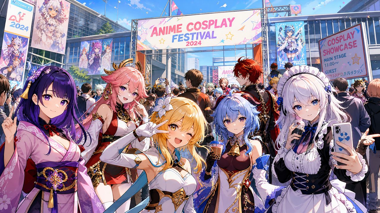 高清3D动漫-漫展cosplay纪实